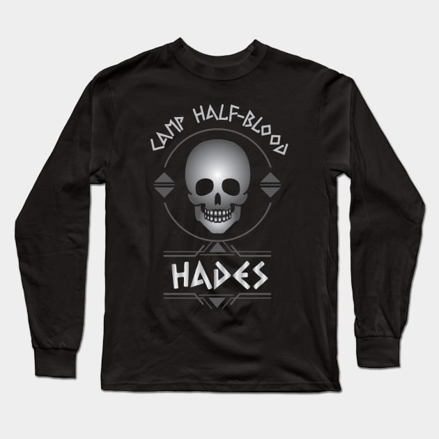 Camp Half Blood, Child of Hades – Percy Jackson inspired design Long Sleeve T-Shirt by NxtArt